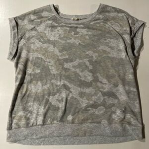 Jane and Delancey Heather Gray Top